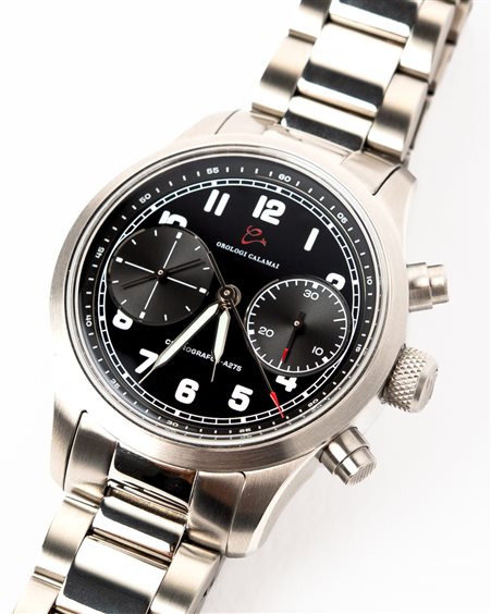 Armbanduhr Calamai CHRONO in Stahl I-A275 - I-A275